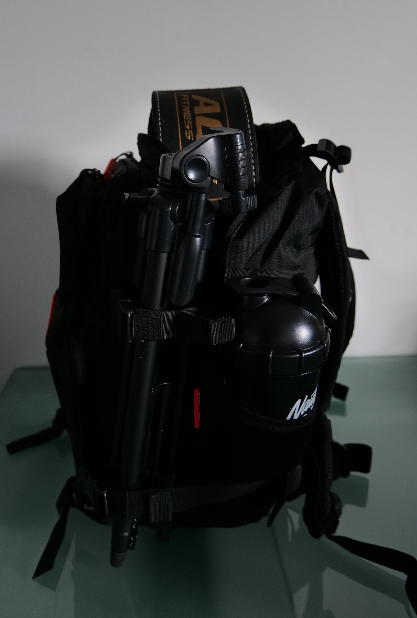 25L Black Backpack