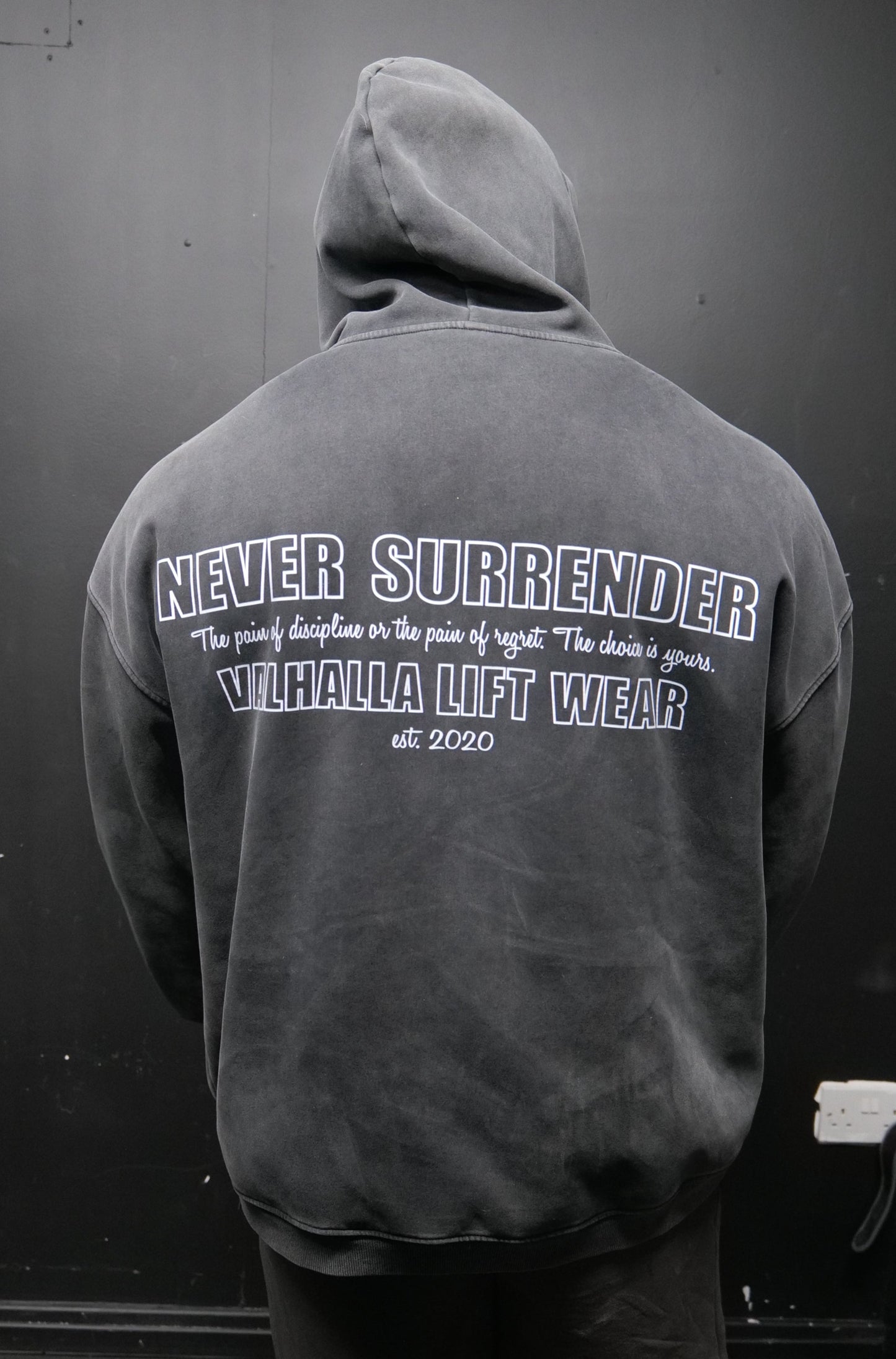 Unisex Oversize Acid Wash Hoodie