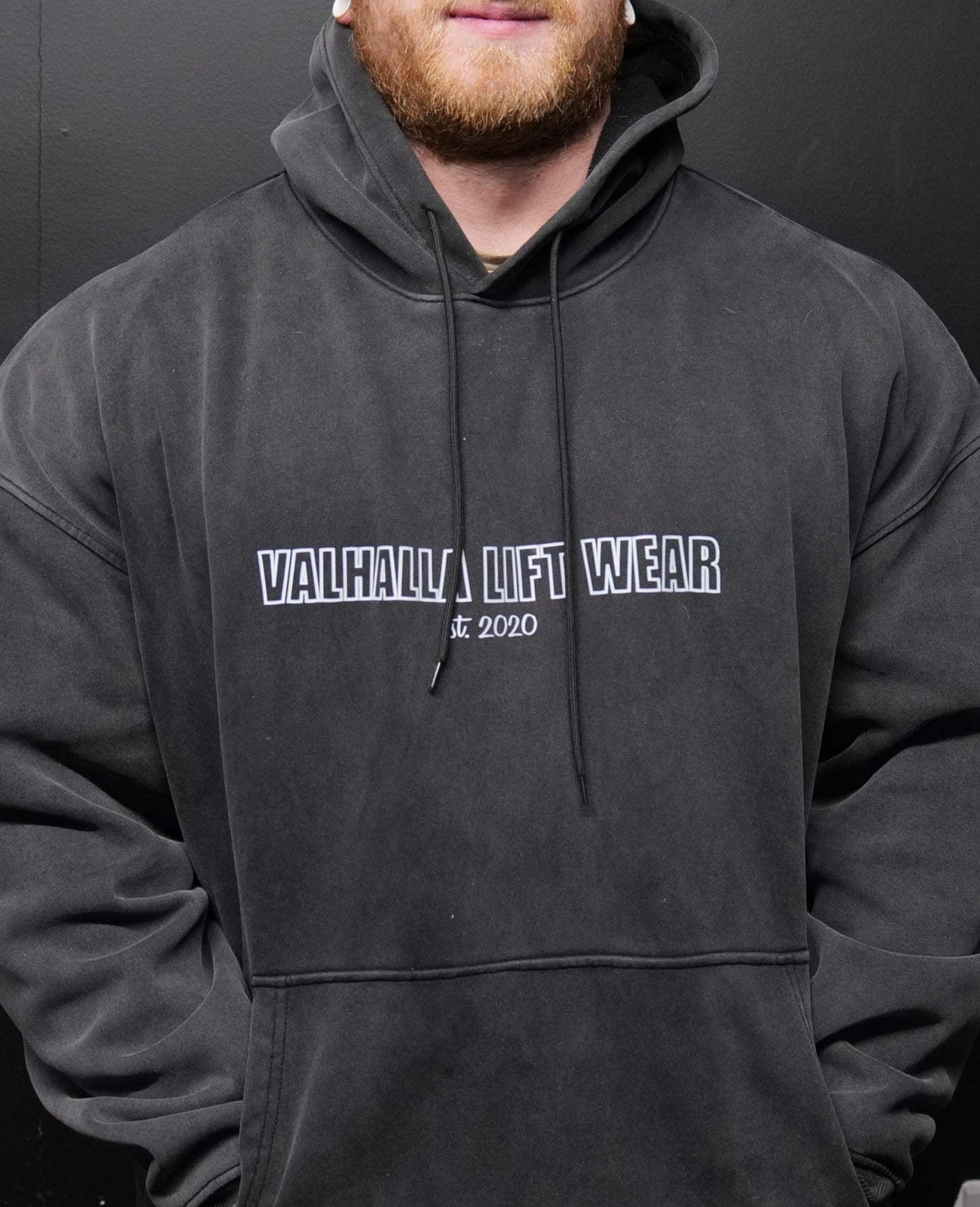 Unisex Oversize Acid Wash Hoodie