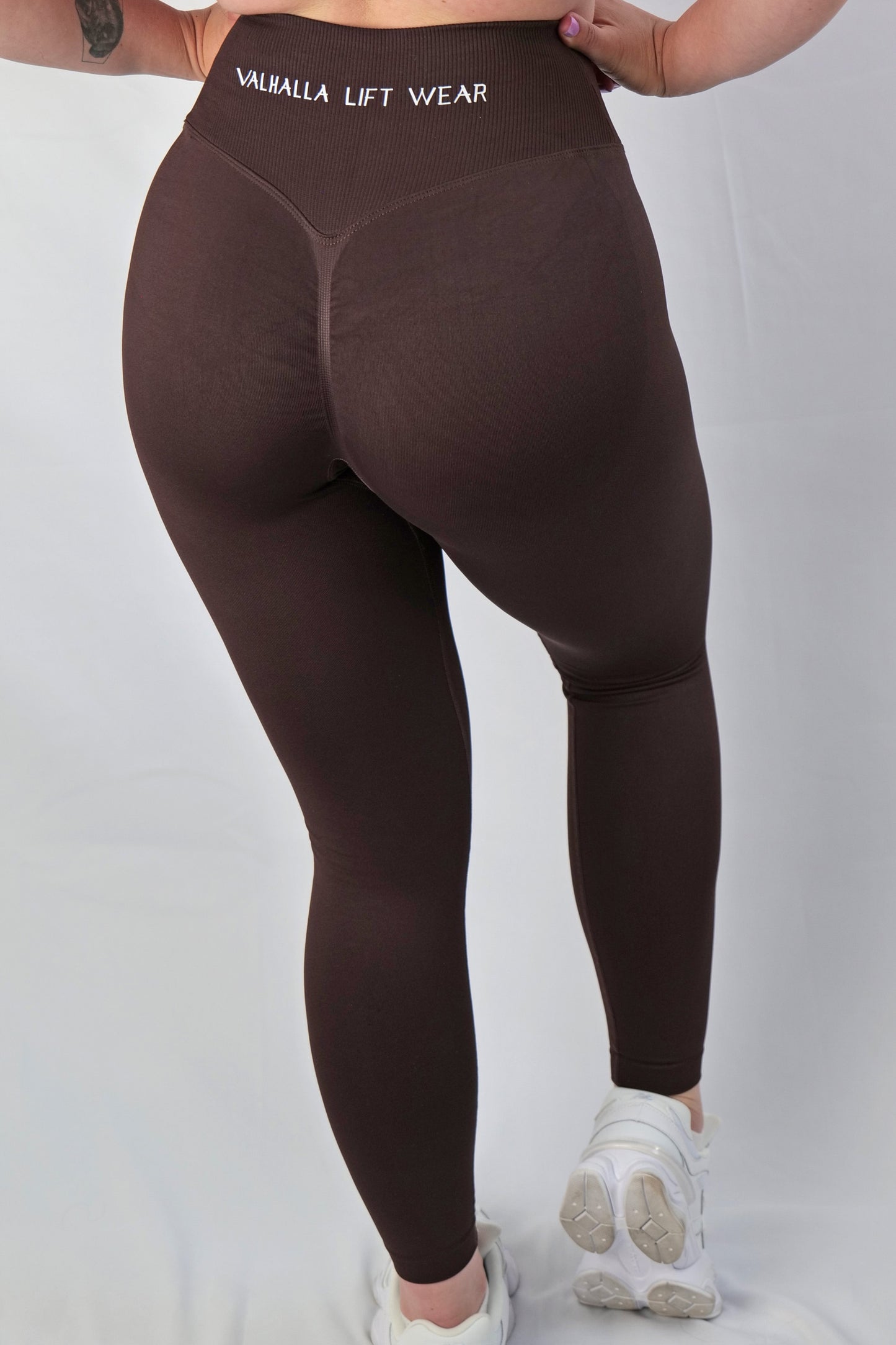 Brown Seamless Leggings