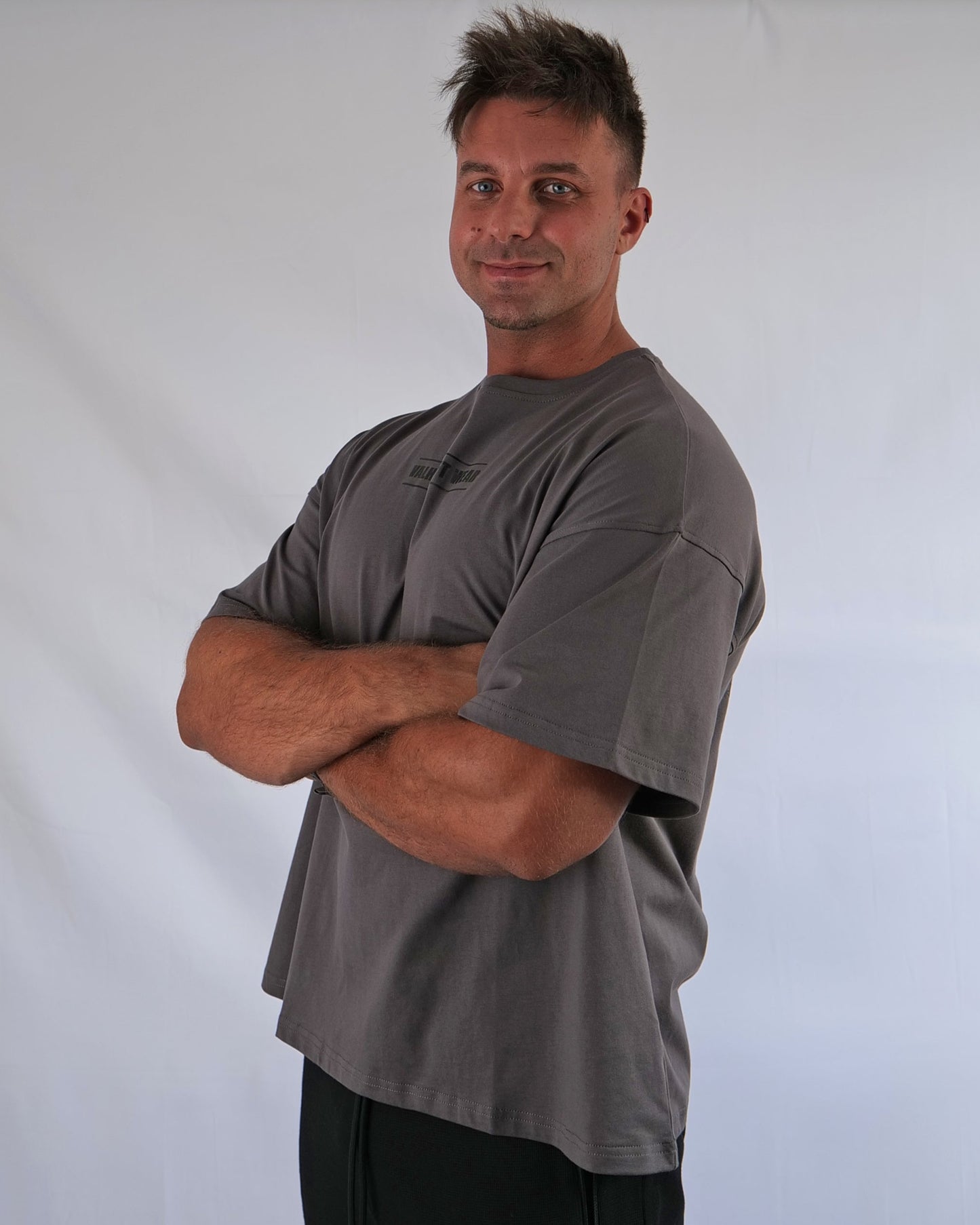 Dark Grey Oversize T-Shirt