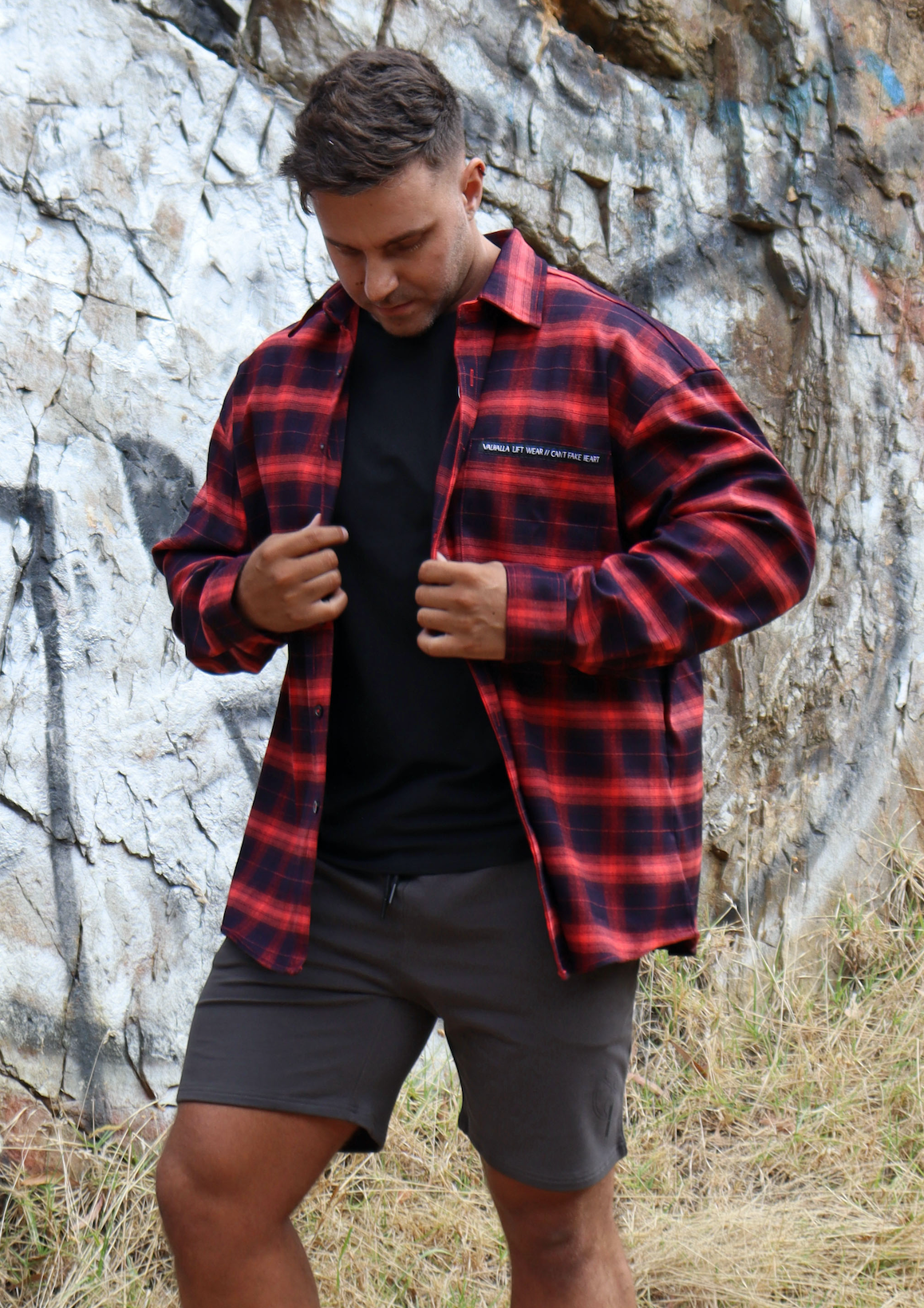 Flannel Button Up Shirt