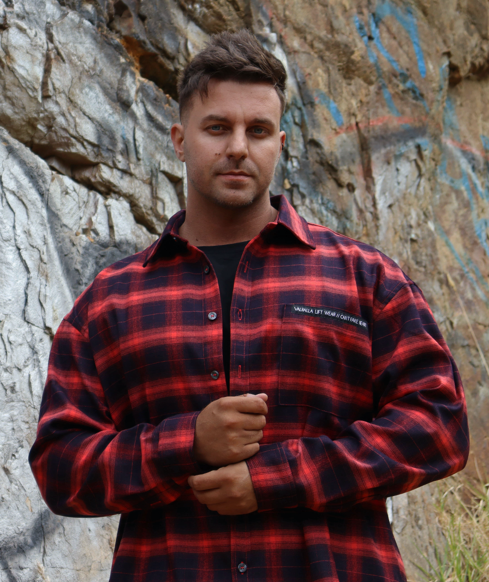 Flannel Button Up Shirt