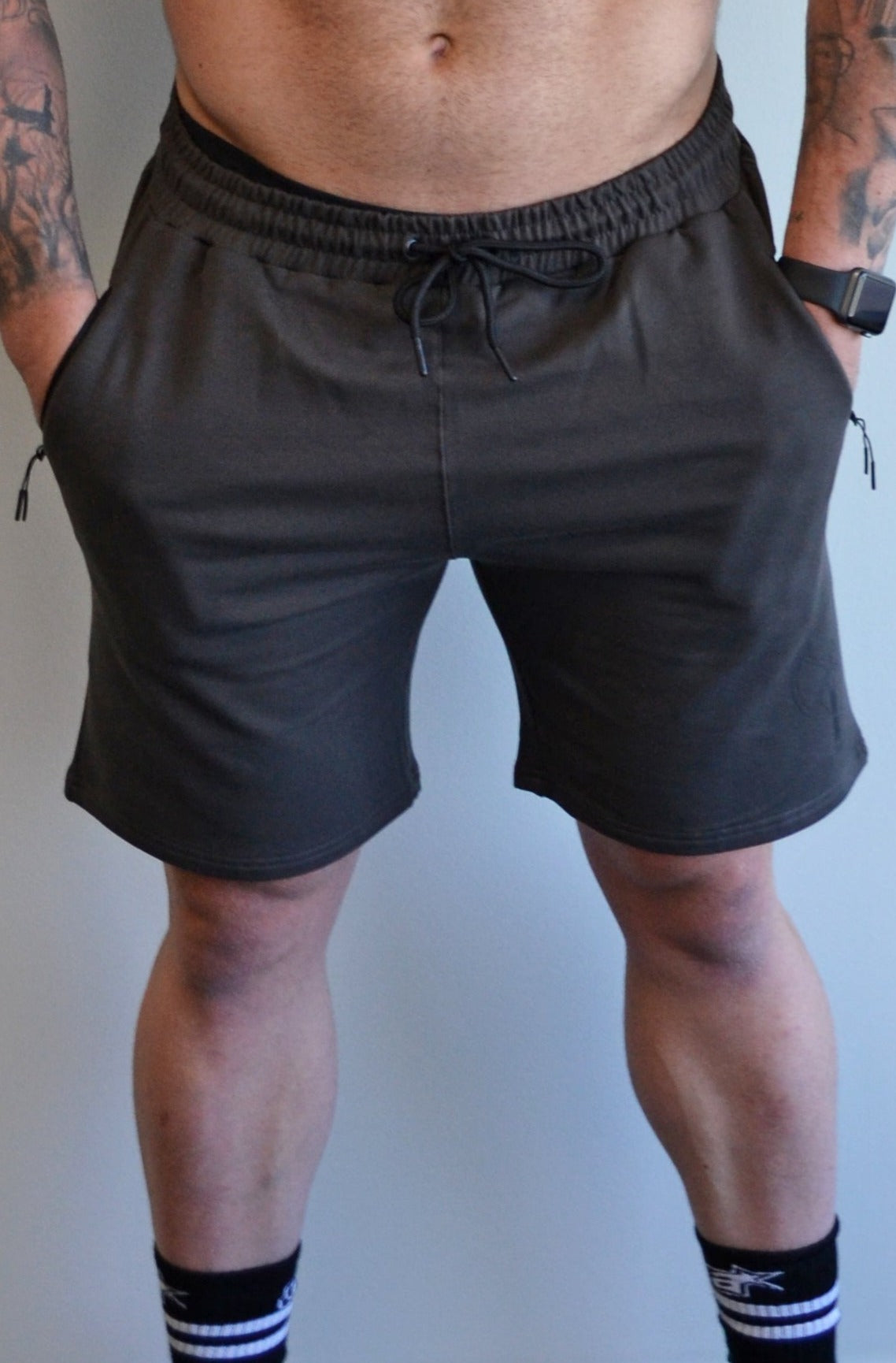 Grey Training Shorts