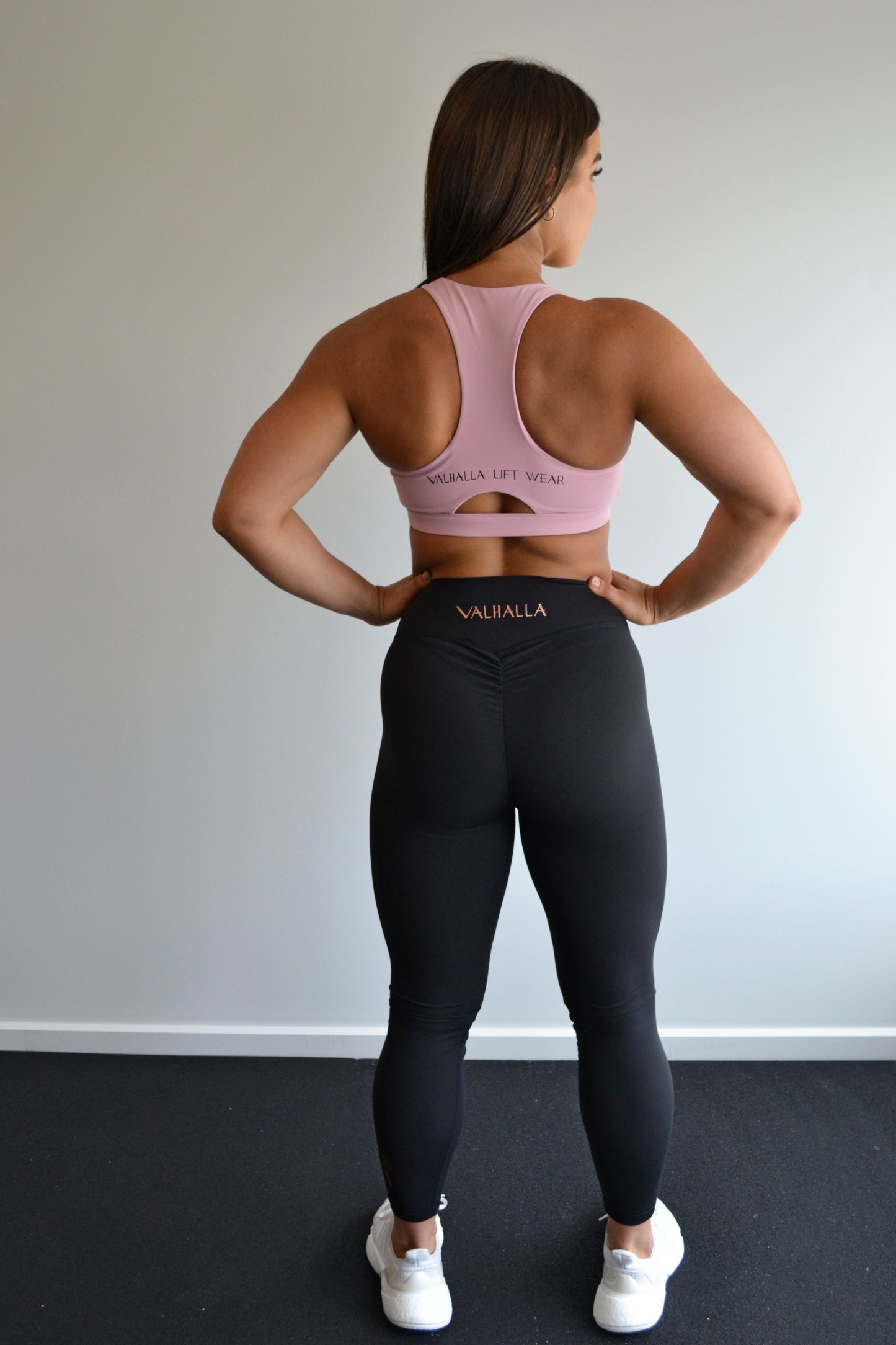 Pink Twist Sports Bra