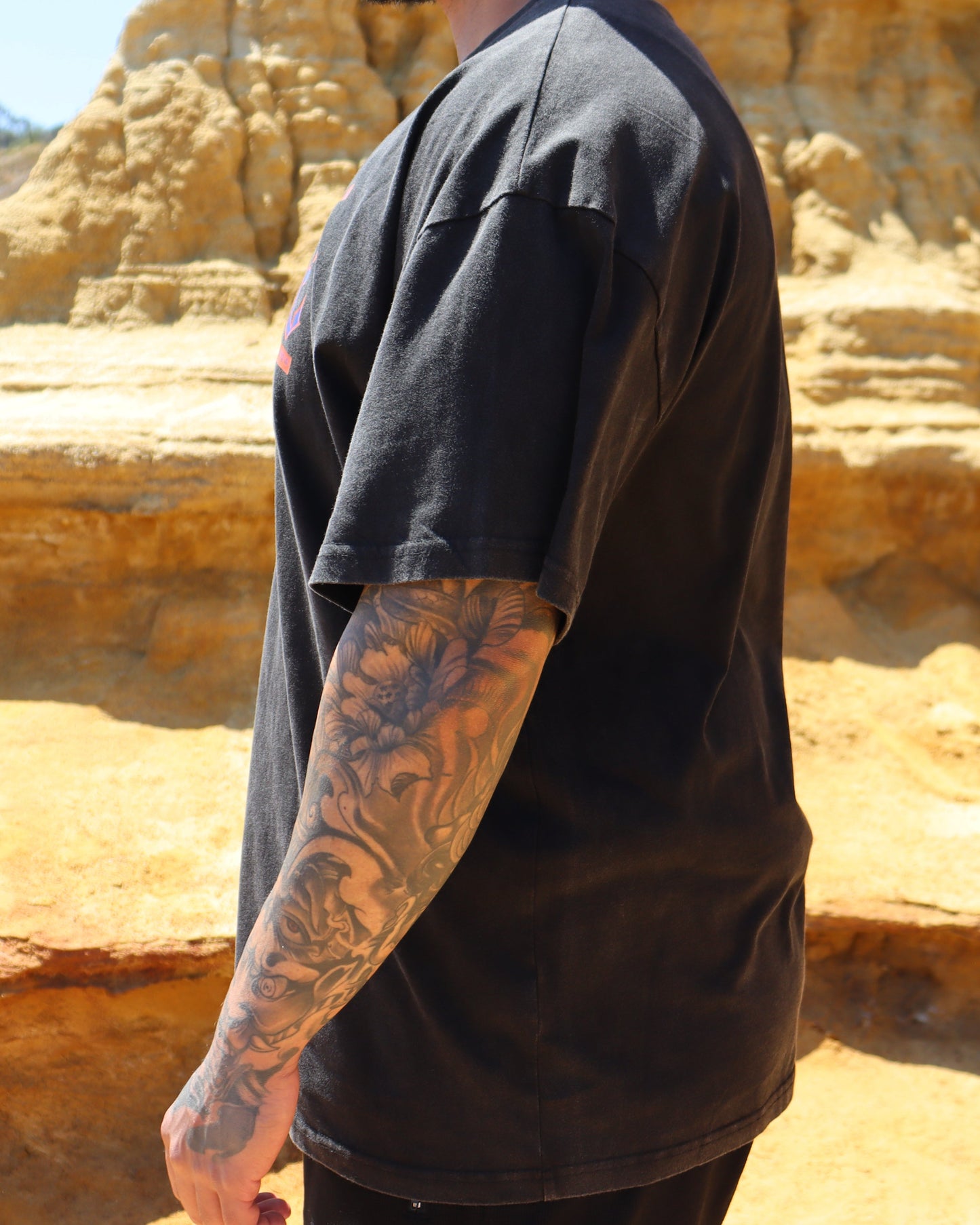 Fortitude Oversize Acid Wash T-Shirt