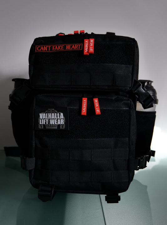 25L Black Backpack