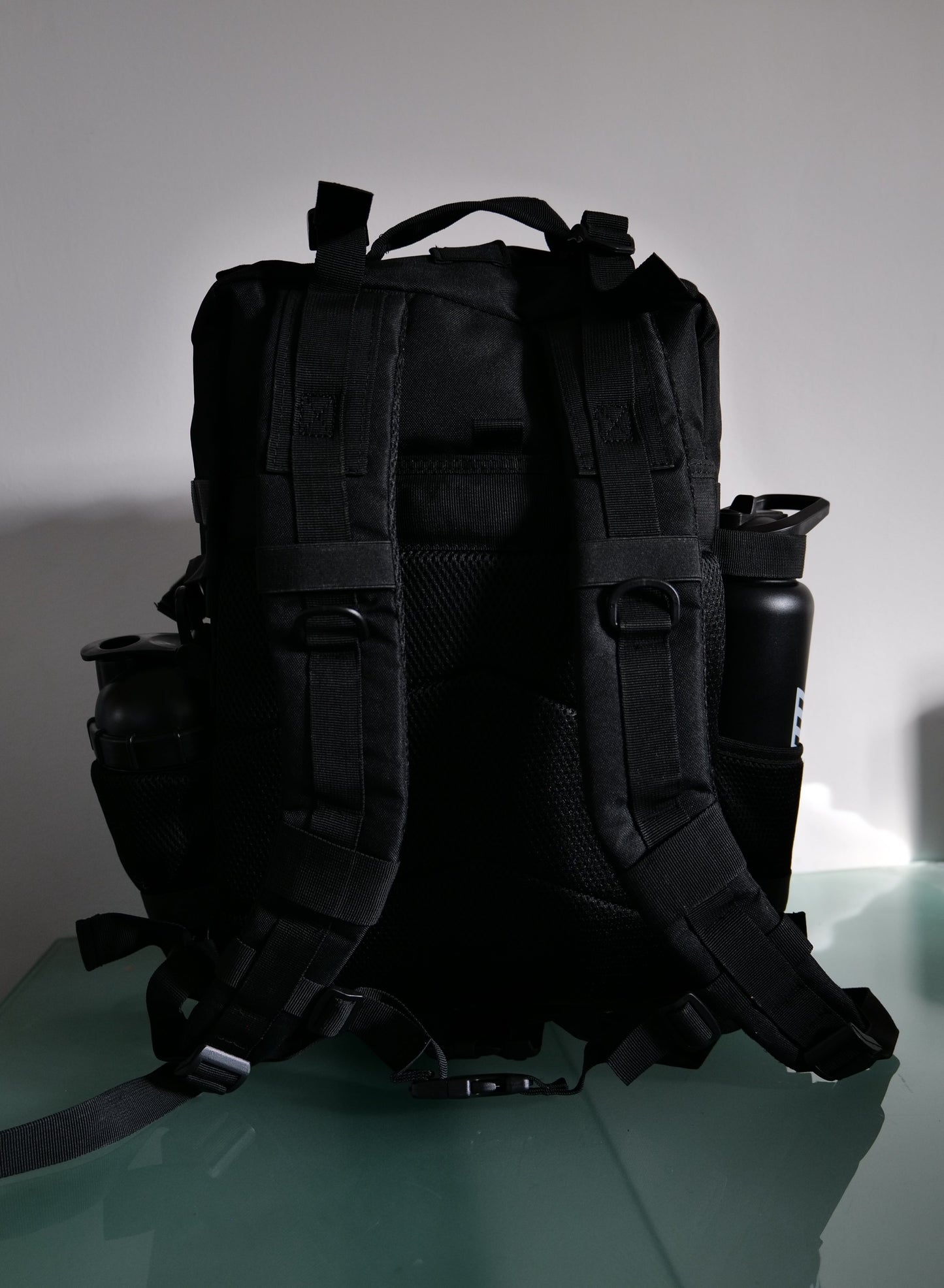 45L Black Backpack