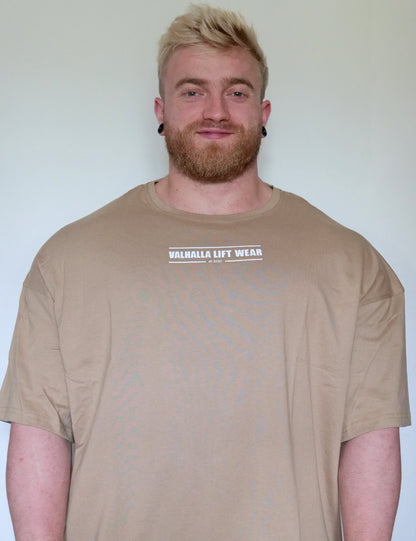 Light Khaki Oversize T-Shirt