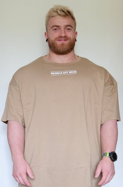 Light Khaki Oversize T-Shirt