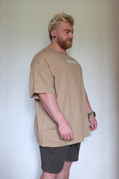 Light Khaki Oversize T-Shirt