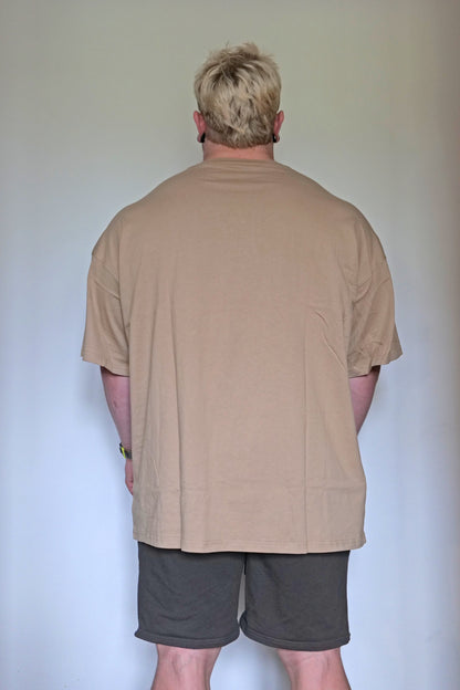 Light Khaki Oversize T-Shirt