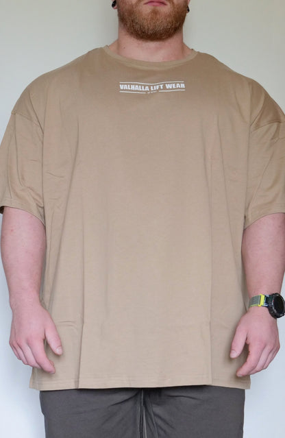 Light Khaki Oversize T-Shirt