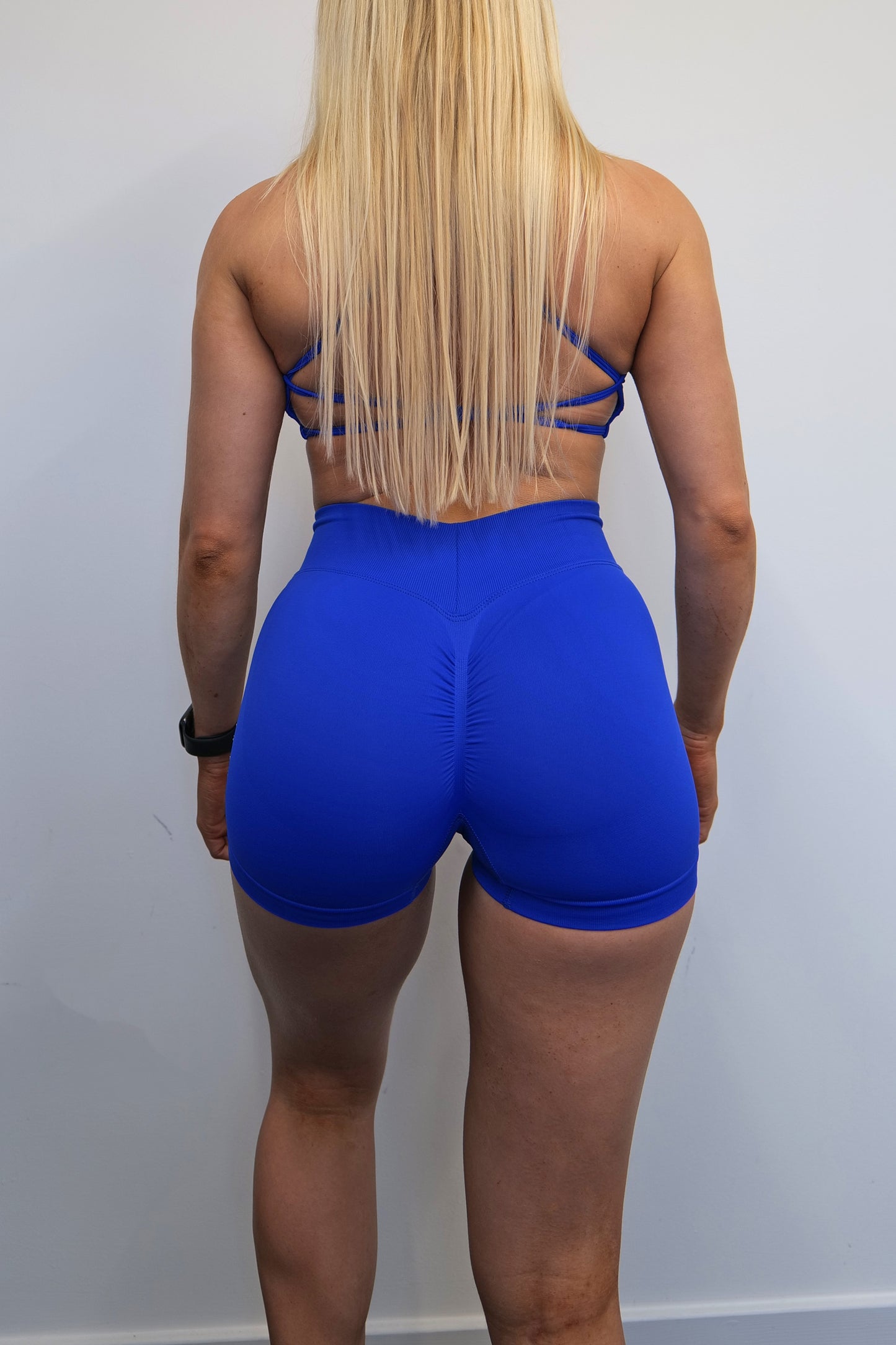 Electric Blue Seamless Shorts