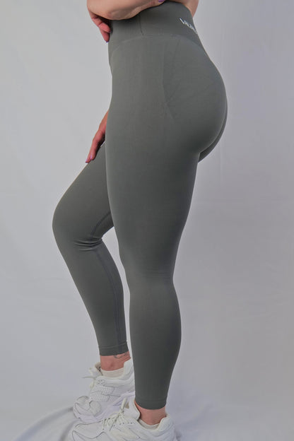 Grey Seamless Leggings