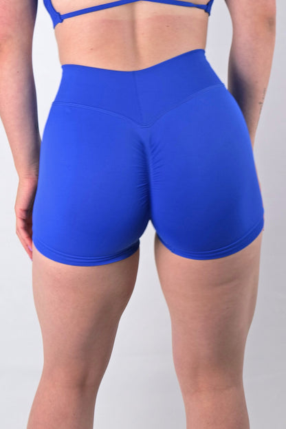 Electric Blue Seamless Shorts