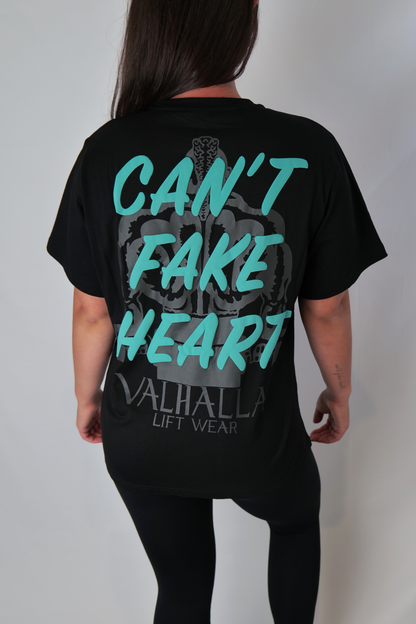 PRE-ORDER Puff Print Can't Fake Heart Unisex T-Shirt