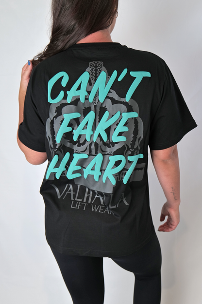 PRE-ORDER Puff Print Can't Fake Heart Unisex T-Shirt
