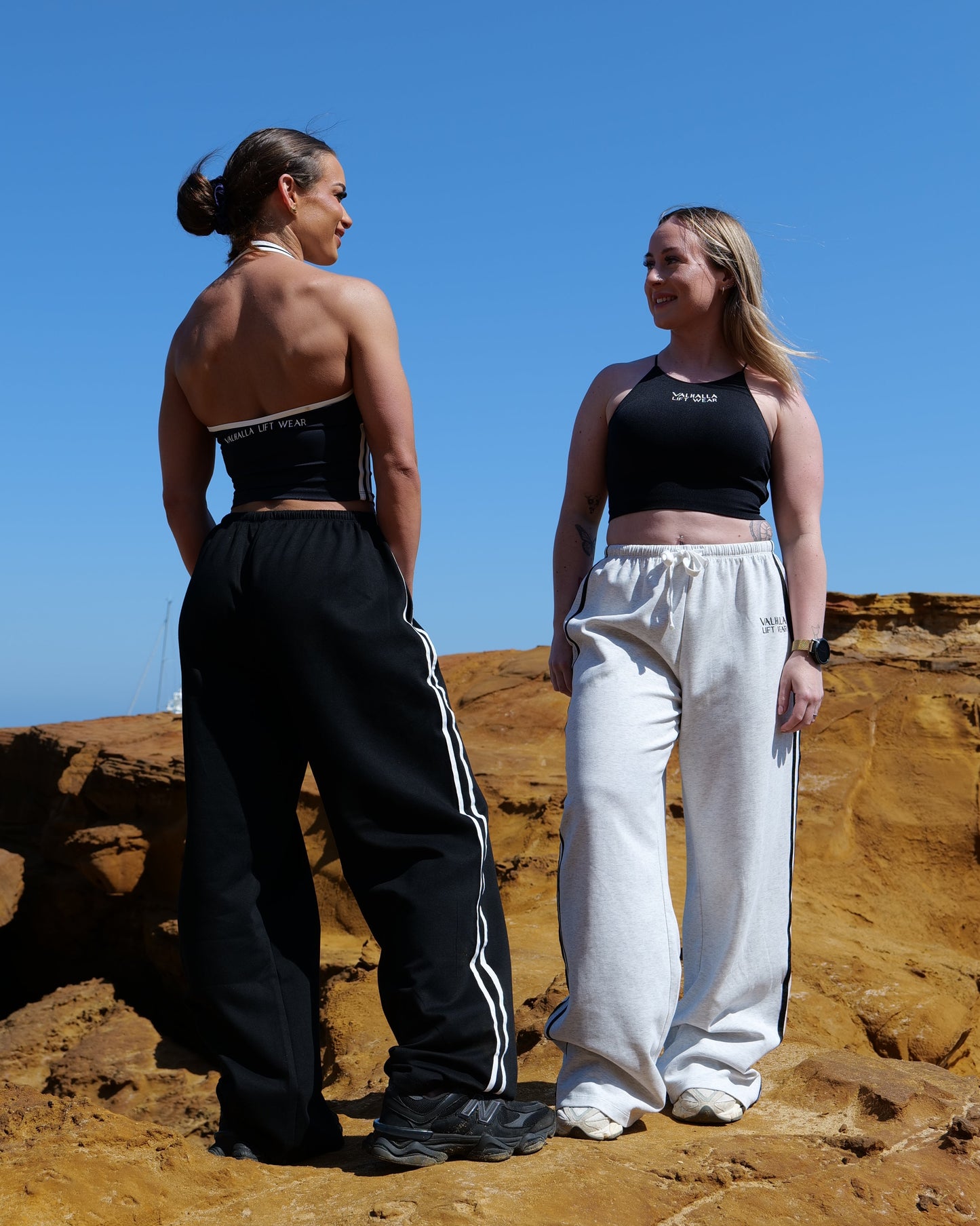 Black Cloud Wide Leg Pants