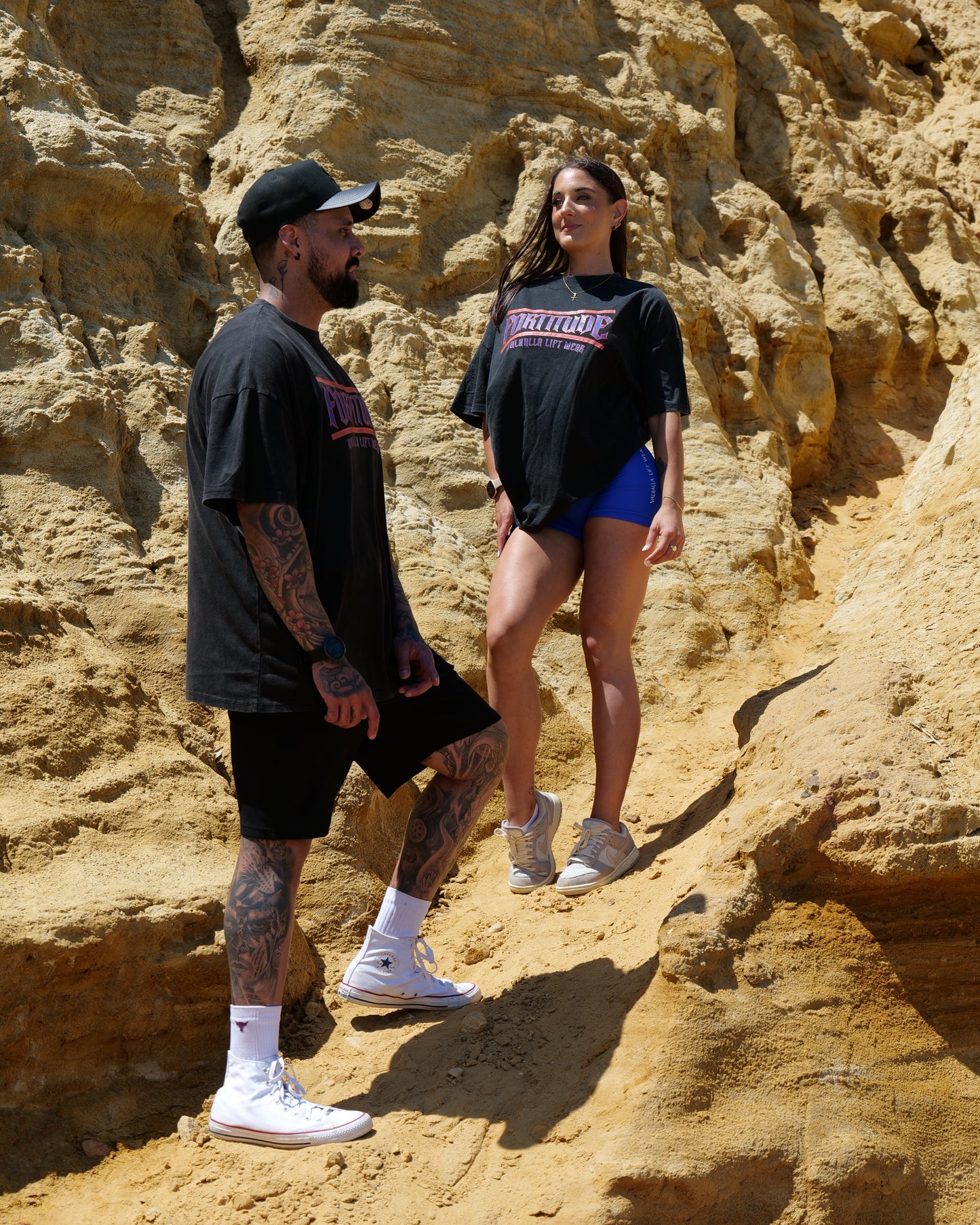 Fortitude Oversize Acid Wash T-Shirt