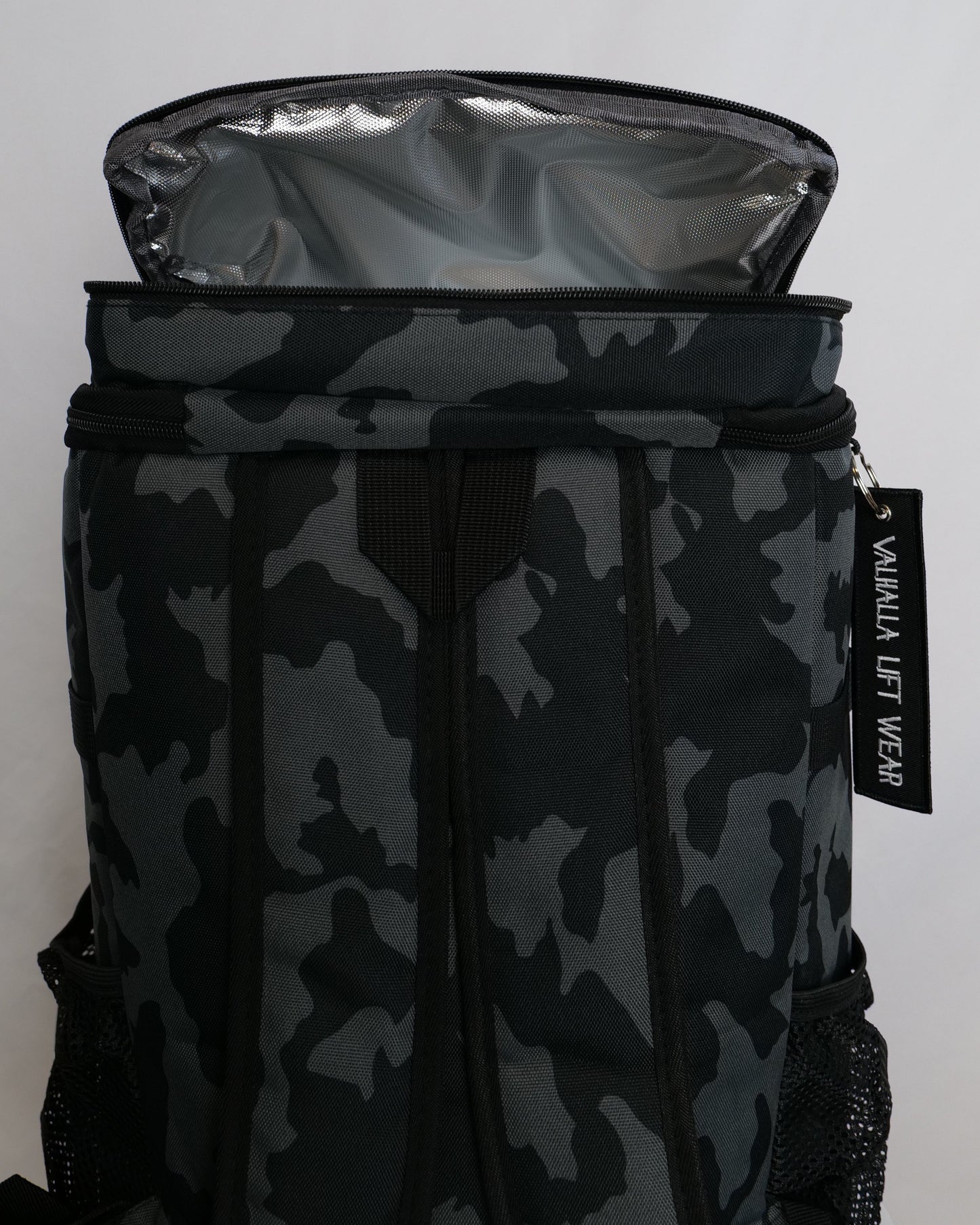 Camo Grey Insulated Backpack