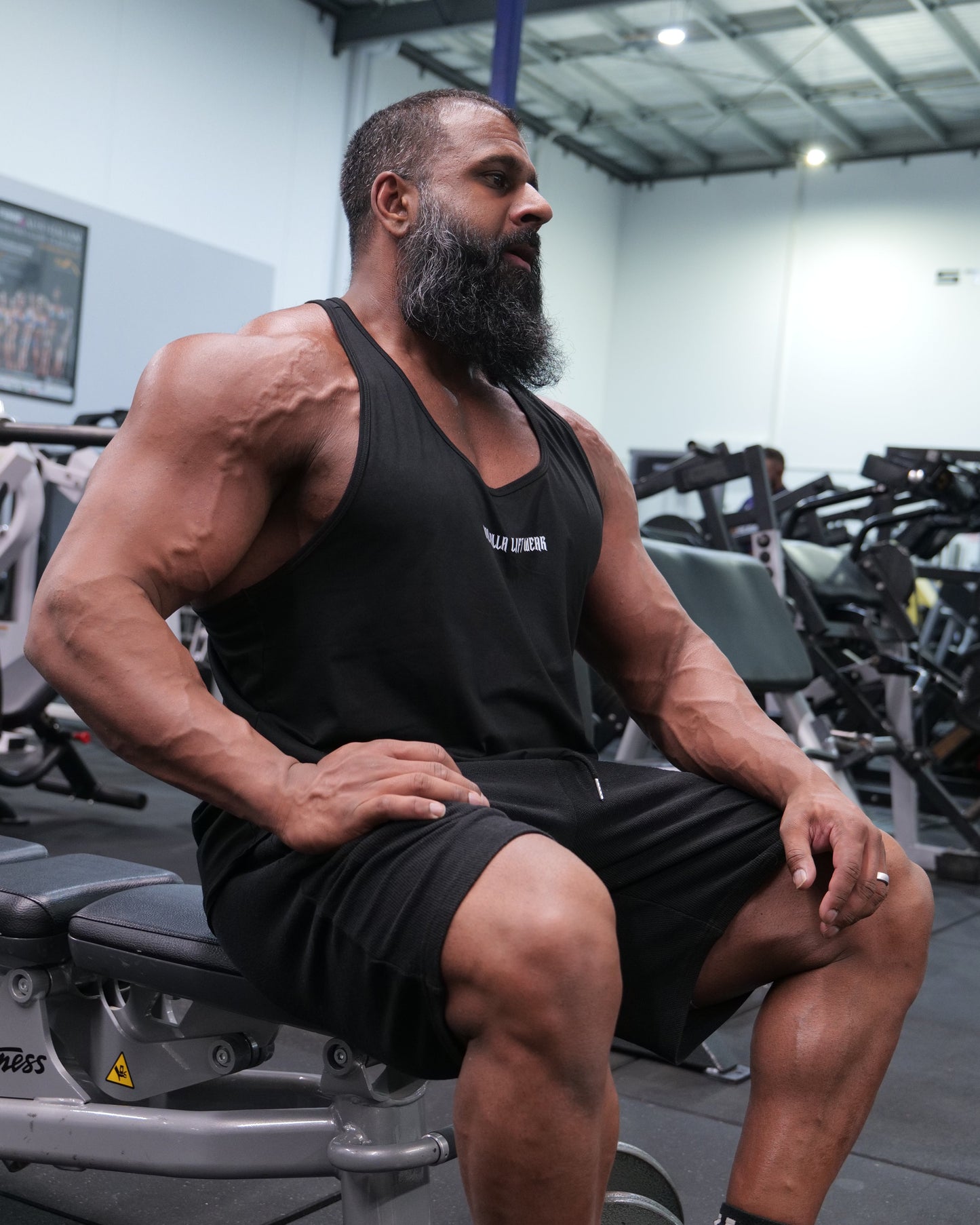 Black Y-Back Vest