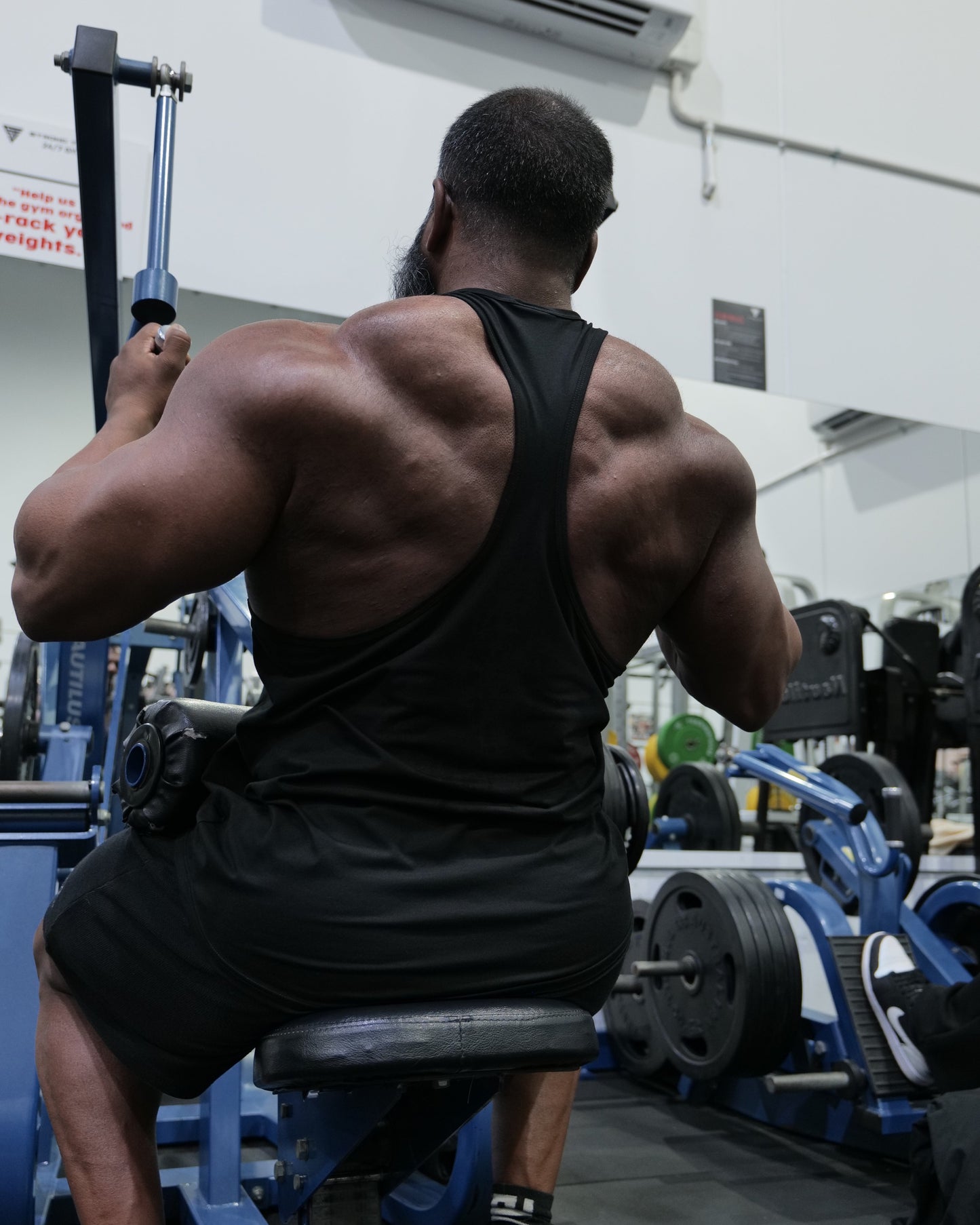 Black Y-Back Vest