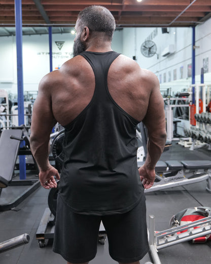 Black Y-Back Vest