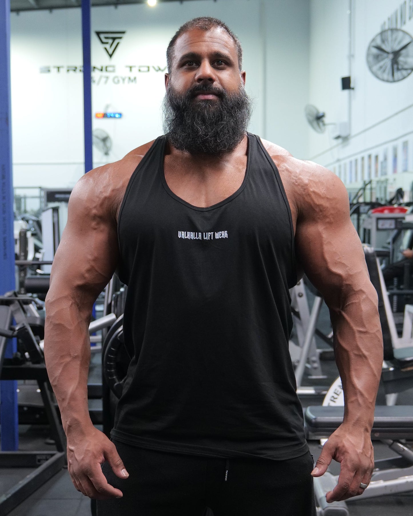 Black Y-Back Vest