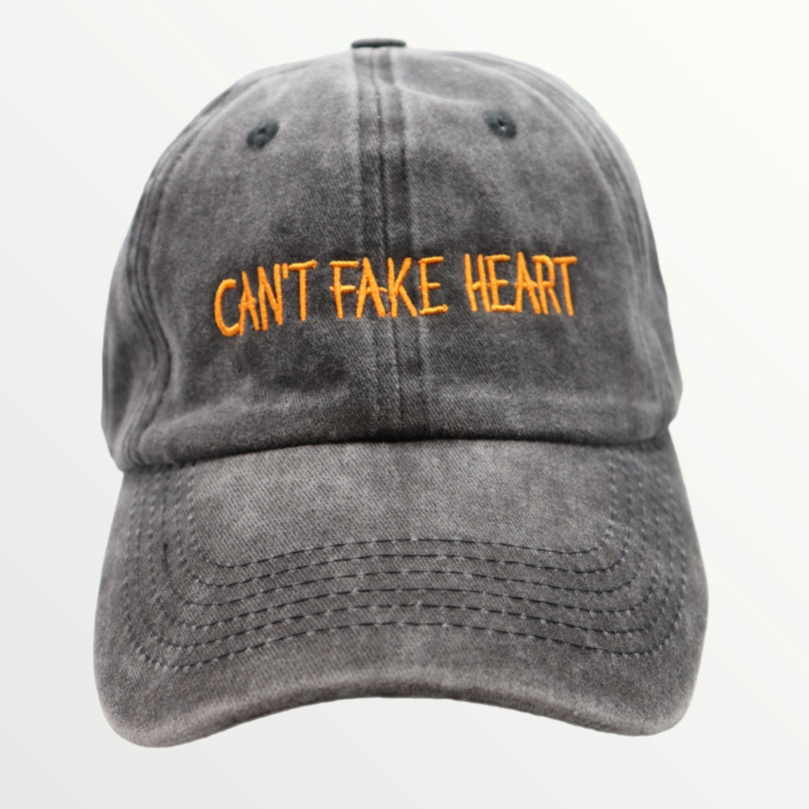 Can't Fake Heart Cap