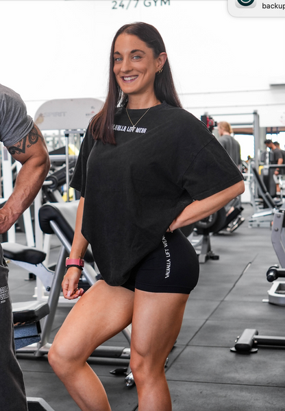 Black Seamless Shorts