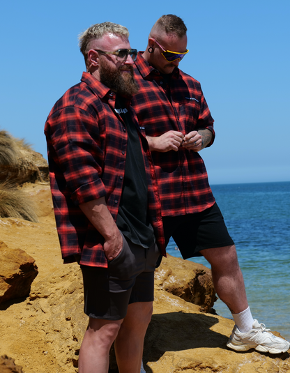 Flannel Button Up Shirt